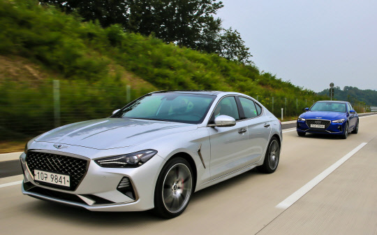 제네시스 G70. <제네시스 제공>